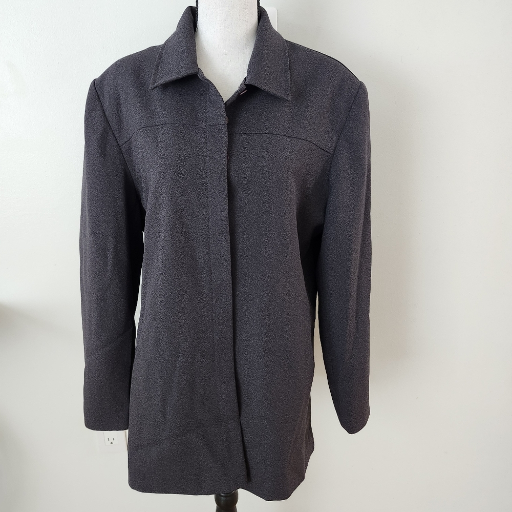 Karen Scott women Jacket grey size 18 plus